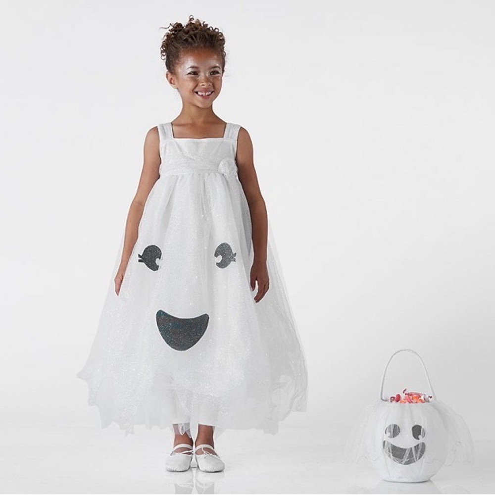 NWT Pottery Barn Kids Ghost costume sz 4-6y